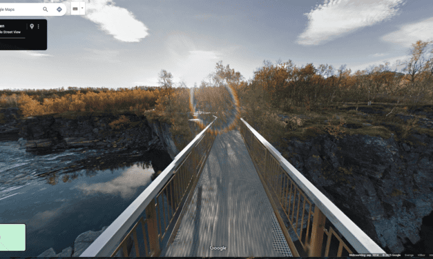Upplev vandringsleden via Google Street view!